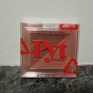PYT Beauty Faux Sun Bronzer Duo Bali Clean Vegan Cruelty Free 0.17oz NEW